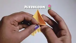 How to Make Origami Leaves 🍁 | Easy Paper Craft#diy #papercraft