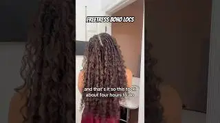 Freetress Boho Locs #crochettutorial #bohostyle #boho