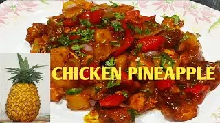 Chicken Pineapple|| Sweet and Sour Pineapple Chicken Recipe||By Falac Recipes.
