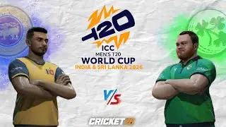 🔴 Sri Lanka vs Ireland ICC Men's T20 World Cup 2026 T20 Match | Cricket 26 Live - SR Gamer