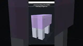 Я попытался сделать мод для Minecraft... #minecraft #minecraftmods #blockbench #blender
