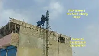 Construction Activities Speedup MDA Scheme 1 - New Malir Housing Project Karachi