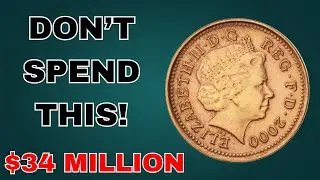 Elizabeth II One Penny 2000 Worth $34 Million | Rare UK Coin That Shocked Collectors