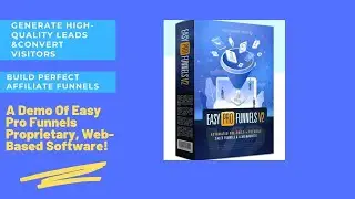 Demo & Review of Easy Pro Funnels The Best Affiliate Funnel Builder App