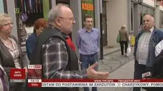 Rewitalizacja rynku w Namysłowie uderzyła w handel? (Raport z Polski, TVP Info, 28.06.2013)