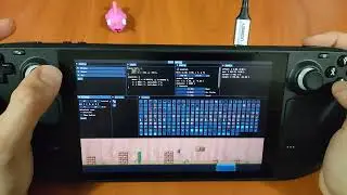 ncJump running on the Steam Deck