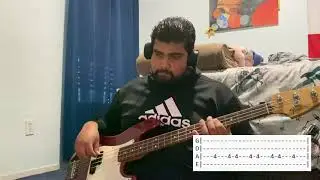 Kanye West - God Is (Bass cover/tabs)