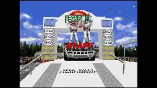 Sega Rally - Arcade - last track & good end