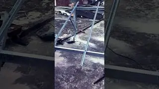 1kw solar structure #solar #solarpannel #solarenergy
