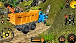 Backhoe Loader JCB Simulator Gameplay - Indian Vehicles Truck JCB Driving - Android Gameplay