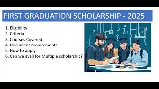 First graduation Scholarship TamilNadu -Save upto 4.5 Lakhs #scholarship #careerguidance