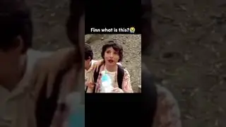 Finn what is this? 😭 #finnwolfhard #jackdylangrazer #strangerthings #itmovie #shorts