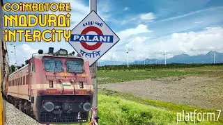 Coimbatore to Palani by 16721 Coimbatore Madurai Express in Unreserved Class | Train Journey