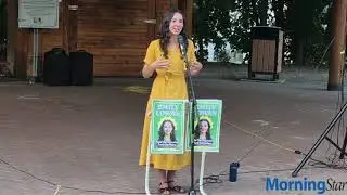 B.C. Green Party leader hopeful makes North Okanagan stop