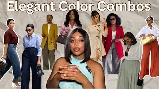 5 Elegant Color Combinations That Make You Look Expensive