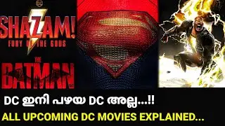 All Upcoming DC Movies Explained in Malayalam | DCEU | RAG Universe