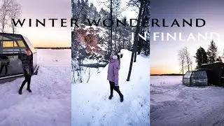 MORNING IN A GLASS IGLOO/ EXPLORING OULANKA NATIONAL PARK | FINLAND ROAD TRIP EP. 3