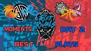 2017 Rift Rivals Day 2 EU vs NA Best Plays And Moments | The most memorable moments Day 2