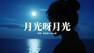 莊東茹/LvJam橙 - 月光呀月光『你眼神灑落了月光，卻不經意在我心底盪漾，我也悄悄，拾起你灑落的目光。』【動態歌詞MV】