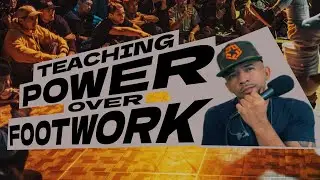 Why I would teach powermoves first and then footwork | Bboy Wicket  #podcast #bboys  #bgirls