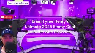 Brian Tyree Henry's Ultimate 2025 Emmy Goal: A Selfie with Beyonc&eacute;