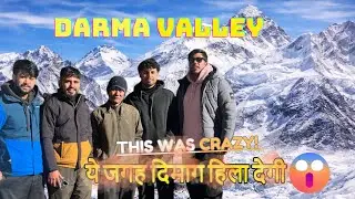 Ye jagah dimaag hila degi 😱🔥#darmavalley #ytshorts #trending #uttarakhand #snowmountain 