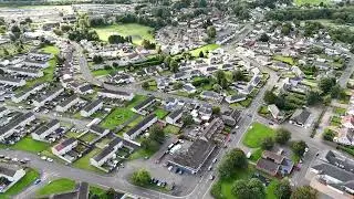 Flight over High Blantyre at 350 ft