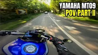 Yamaha MT-09 POV - Fast Ride [PART 2] - Pure Sound Akrapovic exhaust #yamaha #mt09