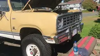 1989 Cummins turbo diesel. #dodge #cummins #diesel #firstgen #new #short #whistlindiesel #howto #bc