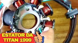 Como funciona o estator da Titan 99 ?