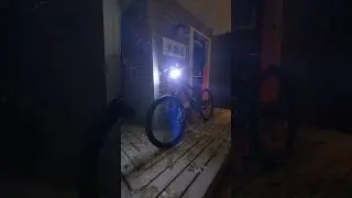 New Lights for night rides! #mtb #bike #night #christmas