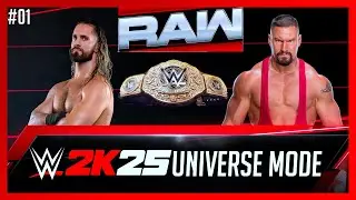 (FR) RAW AFTER MANIA  - Monday Night Raw - WWE 2K25 Universe #01