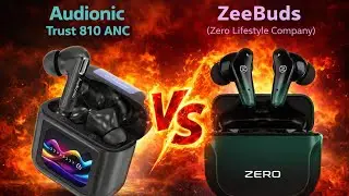 Audionic  TRANS 810 ANC VS AURA  Zbuds Earbuds Review And Unboxing  Full Comparison
