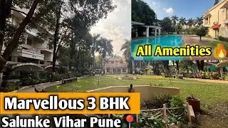 Marvellous 3 BHK | Salunke Vihar Pune 📍| All Amenities | Covered Car Parking |#3bhk #pune 