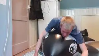 I'm back. Ride and deflate 3 inflateble whale.