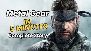 Metal Gear Solid Complete Story Explained in 5 Minutes | Full Timeline