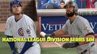 CUBS vs GIANTS | NLDS Game 1 Simulation | MLB The Show 16