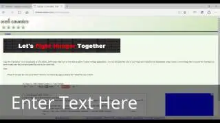 Show number of visitors on a Weebly website