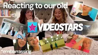 Reacting to our old (2016) Video Stars | scary, embarrassing