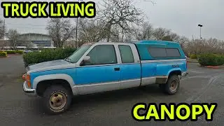 Driving Into Oregon For A Canopy - Truck Life