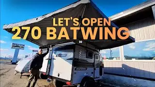 Sunray 109 2026 года с тентом 270 Batwing от @sunsetparkrvmanufacturing5845