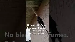 Cleaning Soffits NO BLEACH