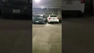 Bad parking blocking in.  Park over the line. Revenge Parking Lot #revenge