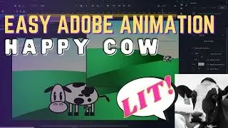 Tutorial-Easy Jumping Cow Animation in Adobe Animate