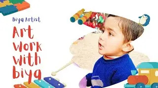 @Billish-Azlaan ,Art with biya, Art for kids, easy Art work