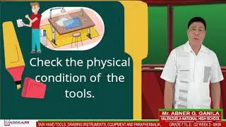 GRADE 7 TLE Q2 WEEK 2 MAINTAIN HAND TOOLS, DRAWING INSTRUMENTS, EQUIPMENT AND PARAPHERNALIA  By; Sir