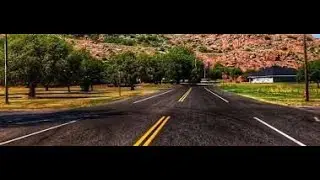 Granite Oklahoma Drive Through Downtown Main Street