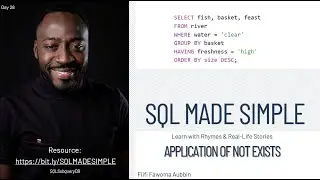 Day 28 - Mastering NOT EXISTS in SQL