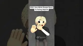 POV: How Black And White People React To Falling Objects