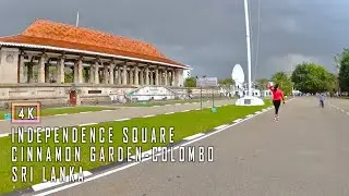 Walking tour | Independence Square - Colombo | Sri Lanka | Travel Guide | 4K Walk
